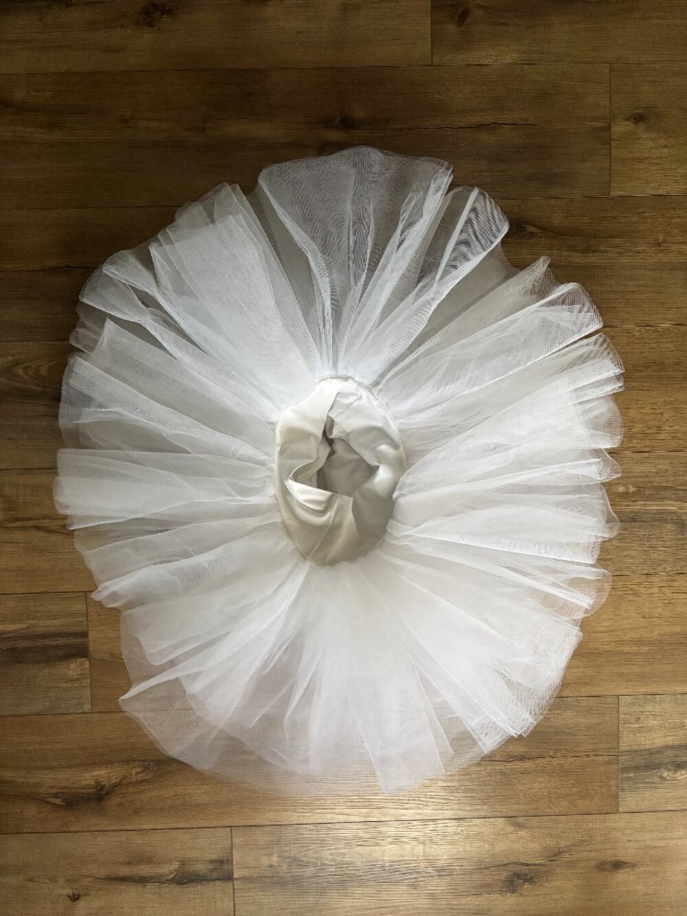 Weissman White 5-Layer Stiff Tulle Classic Ballet Tutu Skirt SA Adult Small